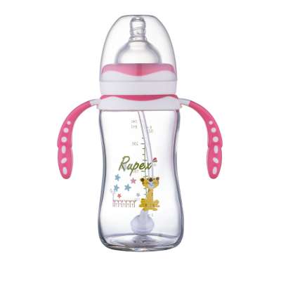 Tiger Pattern BPA Free Cleaning Machine Baby Feeding Bottle