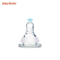 BPA Free Food Grade Spiral shape Silicone Baby Nipple Baby Pacifier Nipple